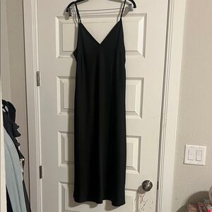 Express Black Midi Dress